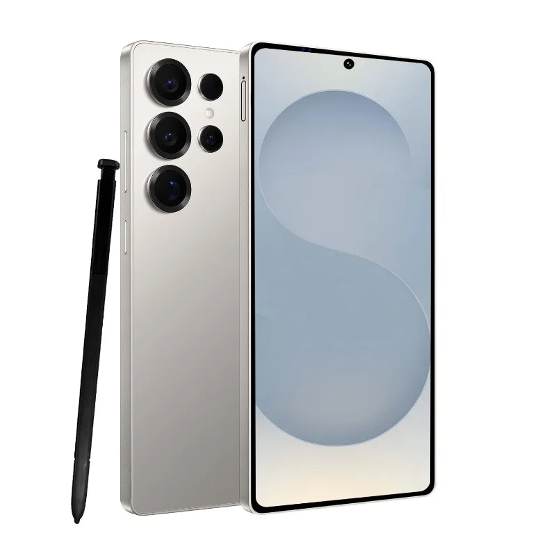 Global Vision S25 Ultra Smartphone 5G Android 12 8 GB RAM 512 GB ROM 6,8 Zoll Telefon 1920 x 1080HD 24 + 48 MP 4 5G Netzwerk-Handys