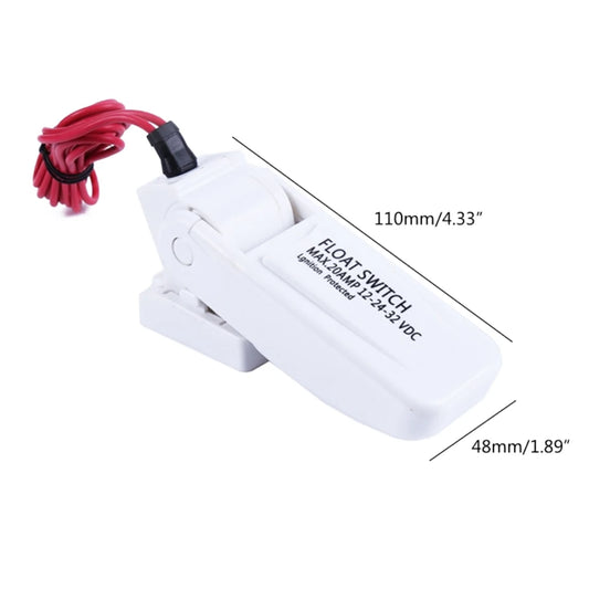 Wasserpumpe Schalter DC 12V Automatische Elektrische Boot Marine Bilge Pumpe Float Wasserstand Controller Fluss Sensor Schalter Hardware