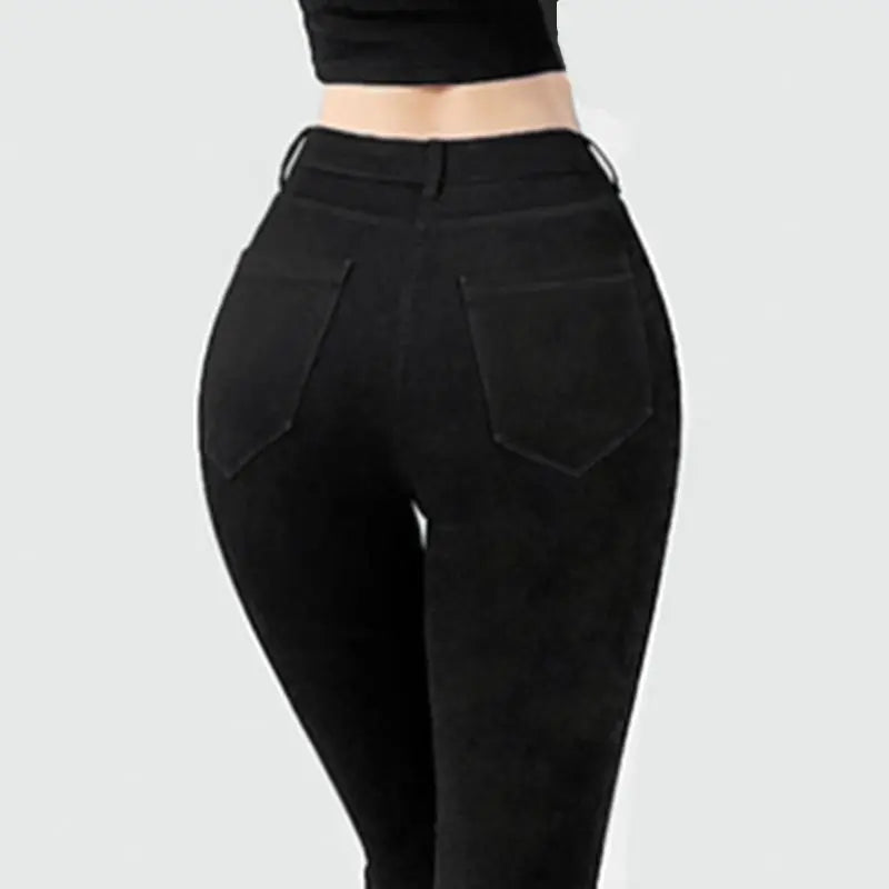 Jeans Männer Frauen Frühling Sommer Enge Passform Abnehmen Elastische Mid-taille Unisex Einfache Baustelle Arbeit Hosen