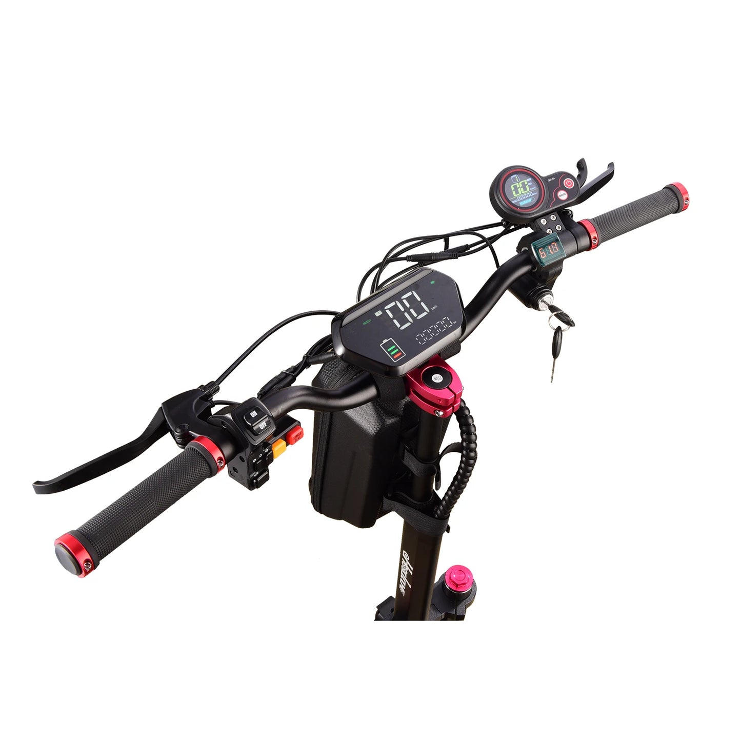 [USA EU Stock]New Cheap Adult HB07 75km/h Offroad Electro Scooter Foldable Mobility E-scooter Electric Scooter with Seat