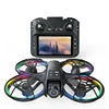 outdoor Portable Mini K200 MAX 4k drone gps 4.5 Inch Screen Remote Transmission Aerial Photo long range 4K camera flying drone