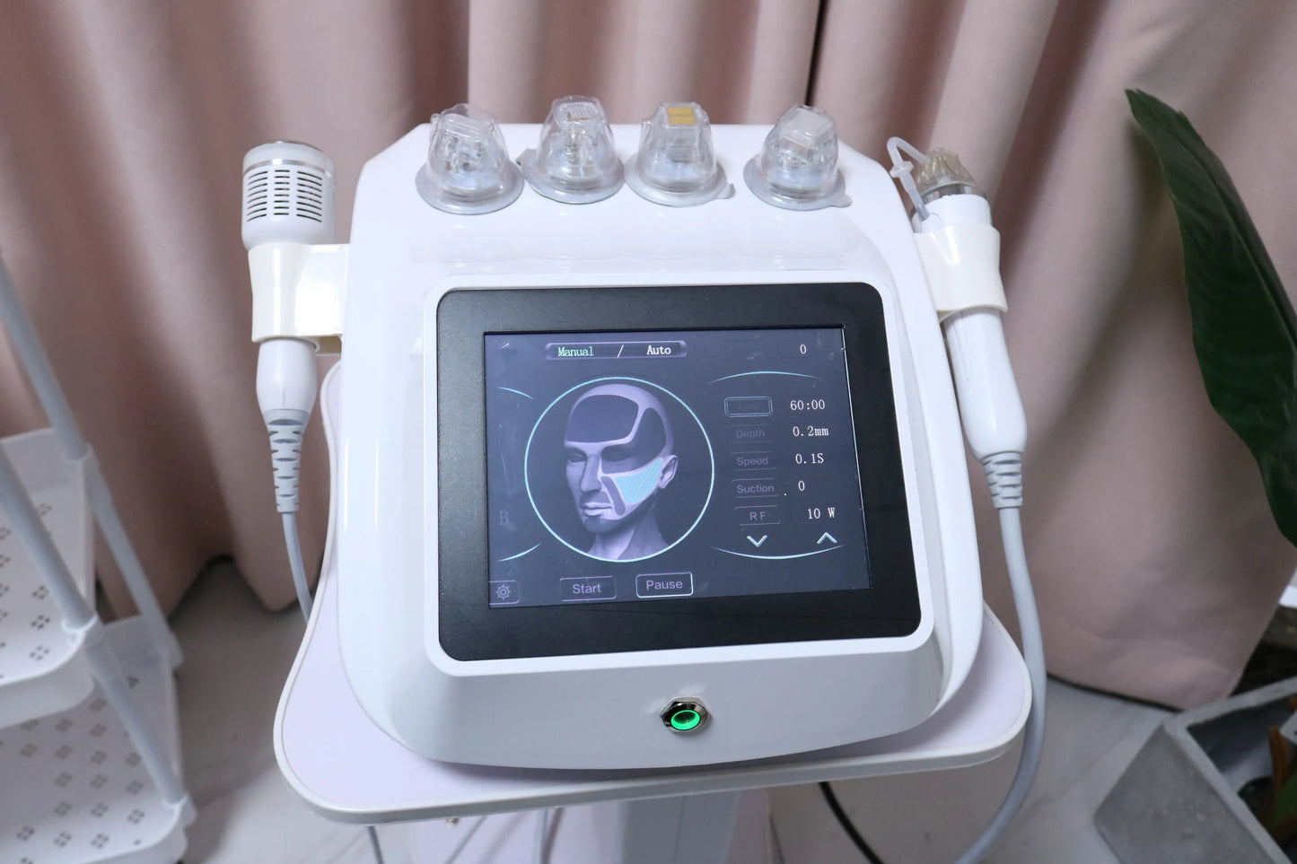Acne Machine Acne Treatment Using Microneedle Rf/Micro Fractional Rf Einxel Plus Korea/Rf Face Lift Device