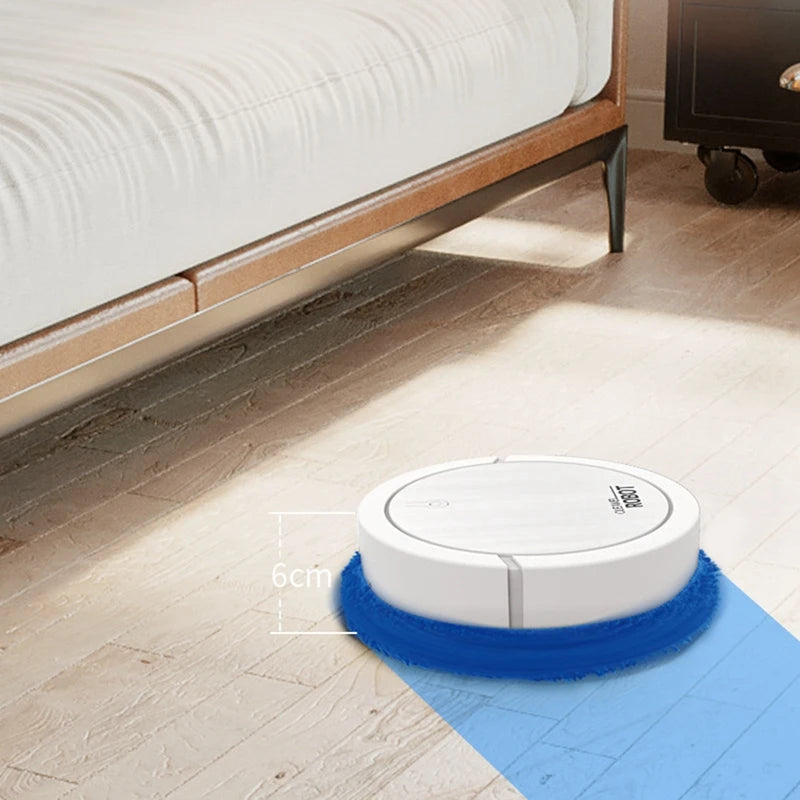 NEUER automatischer Roboter-Staubsauger 3-in-1 kabelloses Kehren nasses und trockenes ultradünnes Reinigungsgerät Wischen Smart Home