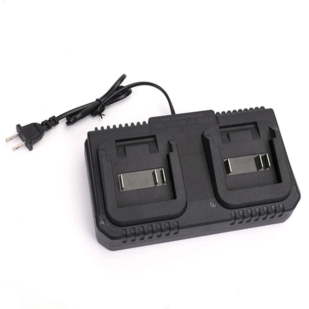 Dual-Ports Li-Ionen-Akku-Ladegerät für Makita 18 V Lithium-Akku BL1830 für Hong Song FoGo Lomvum ZhiPu JiangMi Jinlujiao LMlava