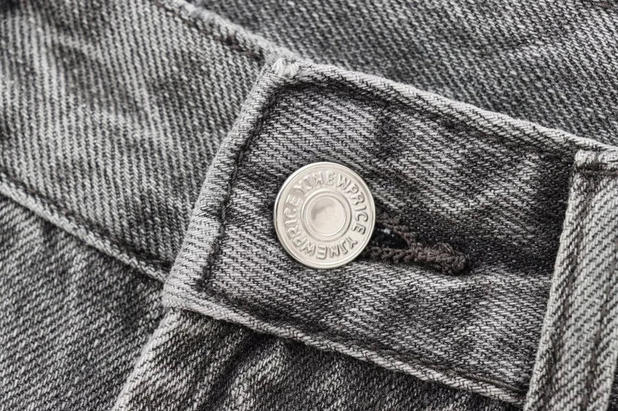 ETJ Damen-Jeans mit weitem Bein und hoher Taille, klassisch, alles mit fünf Taschen, gewaschen, weich, bequem, ultralange Jeans6045022