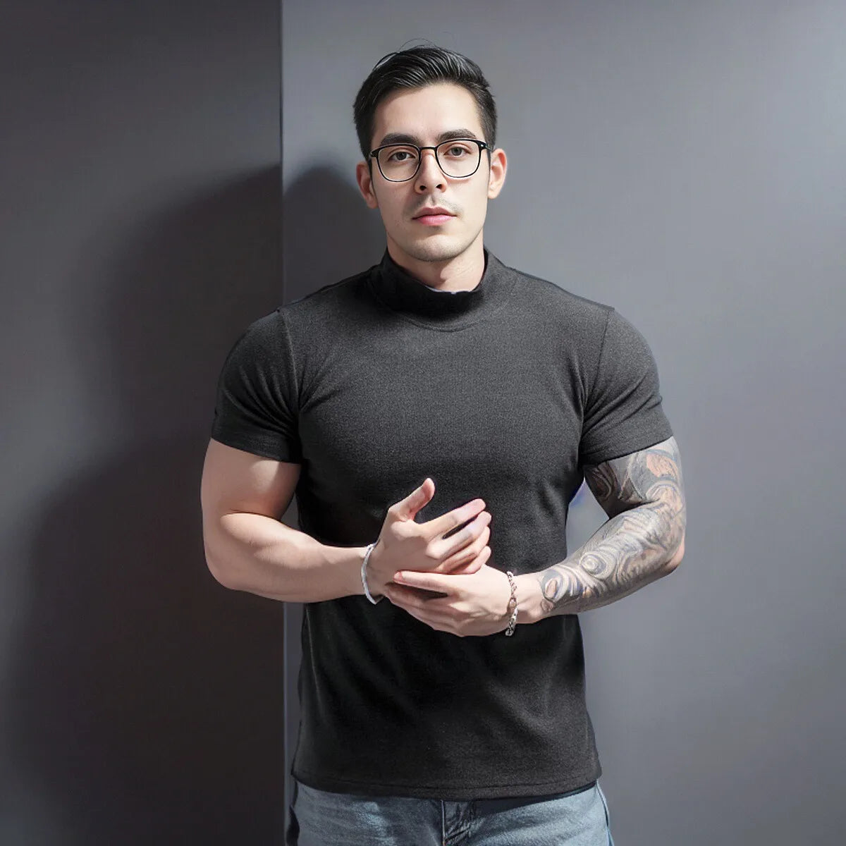 Gym männer Sommer Sport Quick Dry Fitness Kurzarm T-shirt Outdoor Dünne Beiläufige T Tops Muscle Strumpfhosen Bodybuilding Kleidung