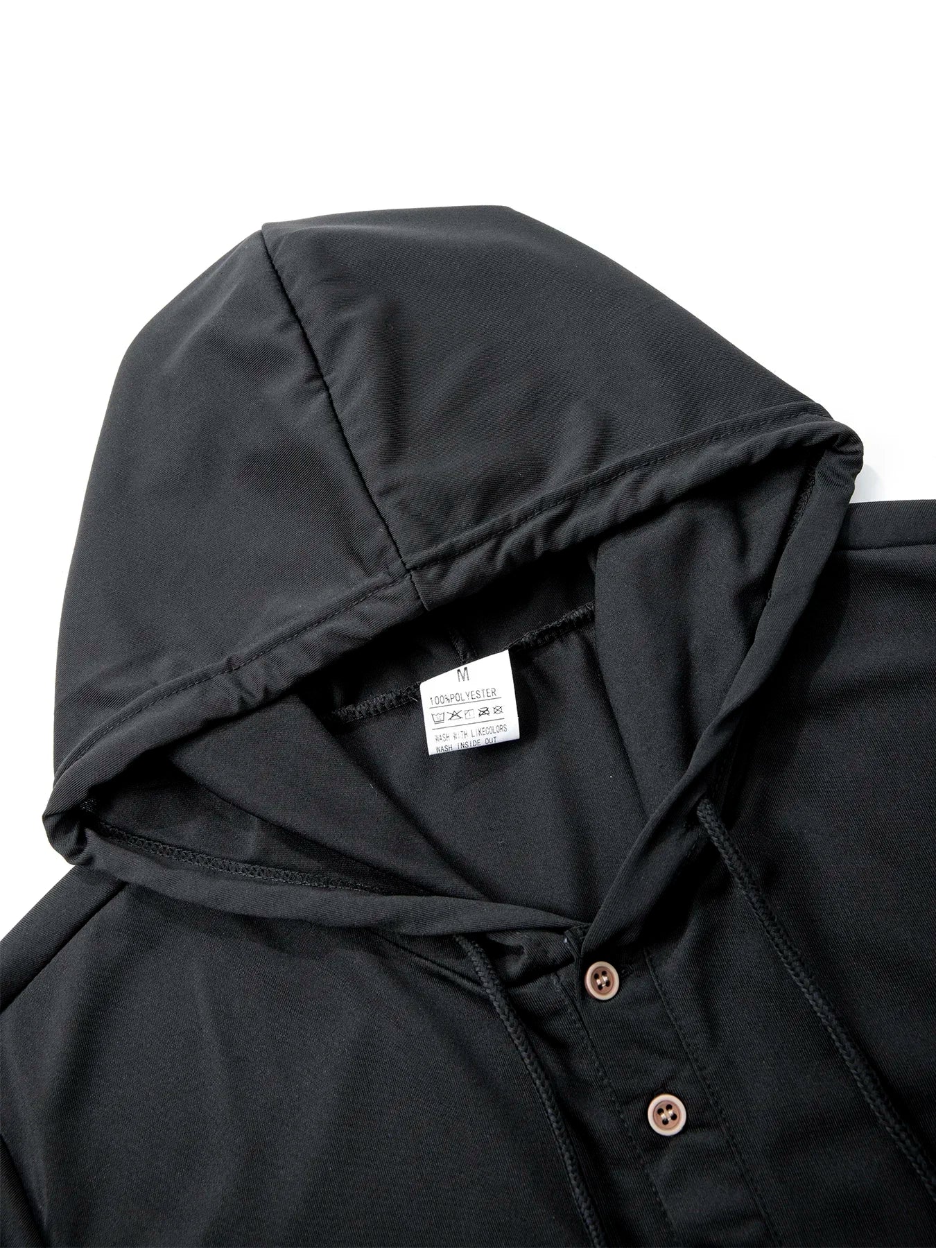 Herren T-Shirt Sommer Slim Fitness Kapuzen Kurzarm T-Shirts Männlich Leichter Hoodie Fitness Atmungsaktive Sport Tops