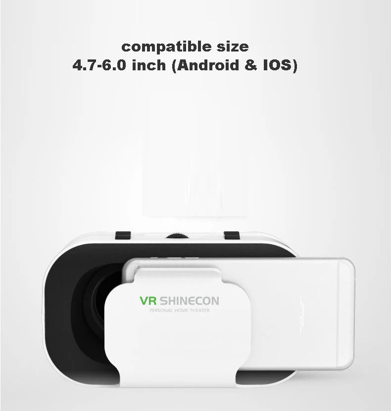 Vr Brille Virtual-Reality-Headset Viar-Geräte Helm 3D-Objektive Smart-Brille für Smartphones Handy Handy Gogle Spiel Zubehör