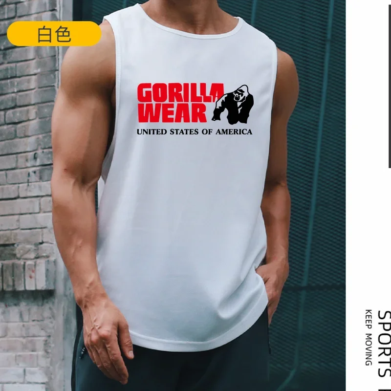 Gym Top Männer Männer Kleidung Fitness Kleidung Shirt Bodybuilding Westen Mann Weste Singulett Unterhemden muskulöse Stringer T-Shirts Tops