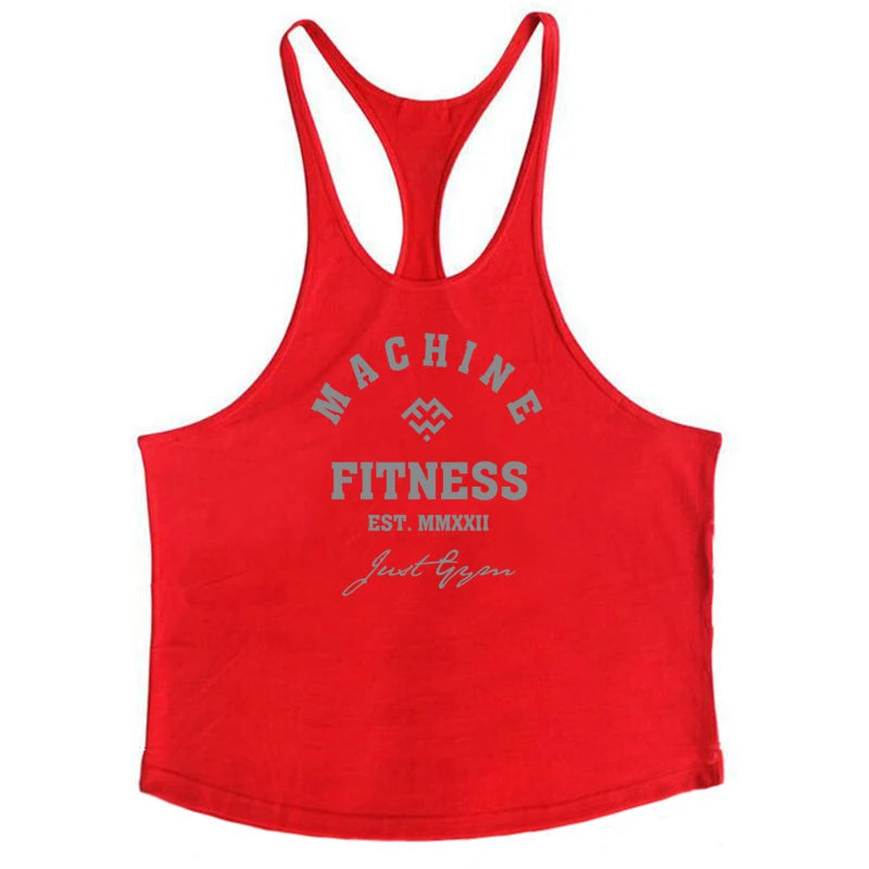 Profession elle y zurück Fitness studio Tank Top Männer Baumwolle Fitness Kleidung Bodybuilding ärmelloses Hemd Muskel Stringer Unterhemden Trainings weste