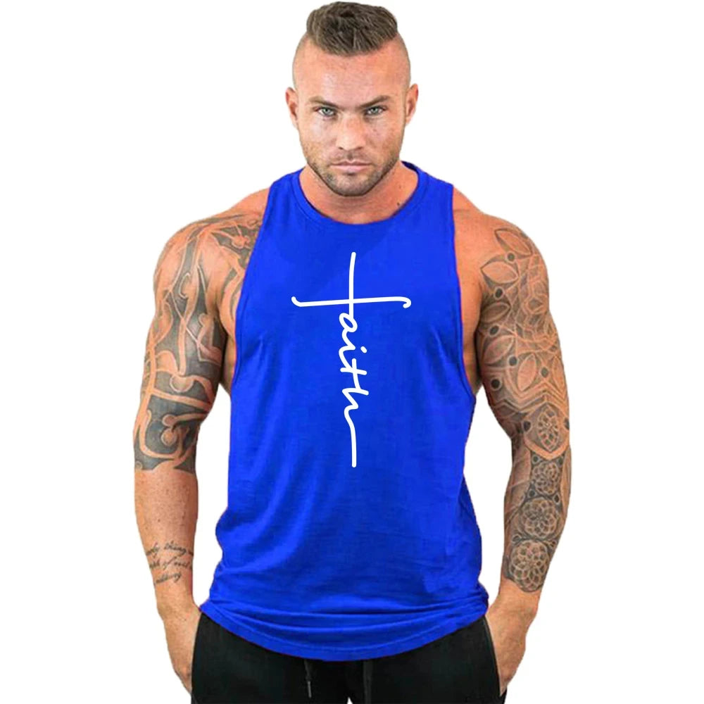 Sport kleidung für Männer Unterhemd ärmellose Sweatshirt Kleidung Stringer Marke Fitness Shirt Trainings weste Sportswear Top Unterhemden