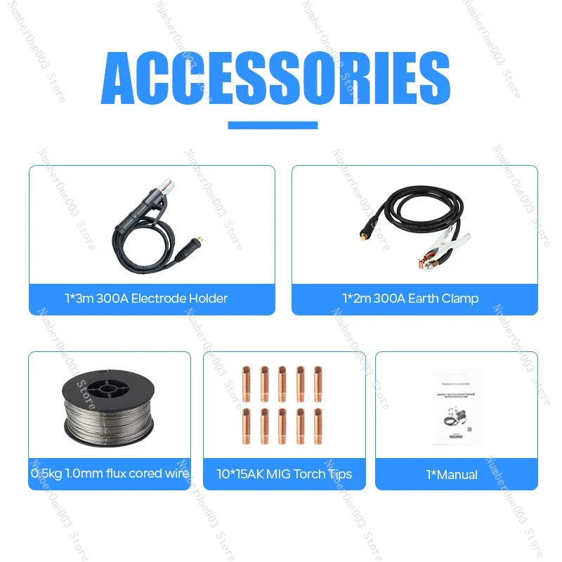 Schweißgerät, Synergie-Schweißgerät, gaslos, 3-in-1,