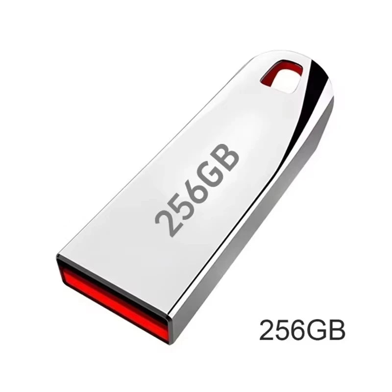 2 TB USB 3.0-Flash-Laufwerke, Hochgeschwindigkeits-Metall-Stick, 1 TB, 512 GB, 256 GB, tragbares USB-Laufwerk, wasserdichte Memoria-USB-Flash-Disk ﻿