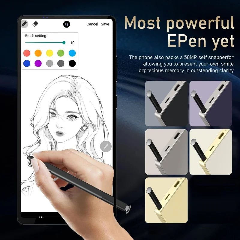 Global Vision S25 Ultra Smartphone 5G Android 12 8 GB RAM 512 GB ROM 6,8 Zoll Telefon 1920 x 1080HD 24 + 48 MP 4 5G Netzwerk-Handys