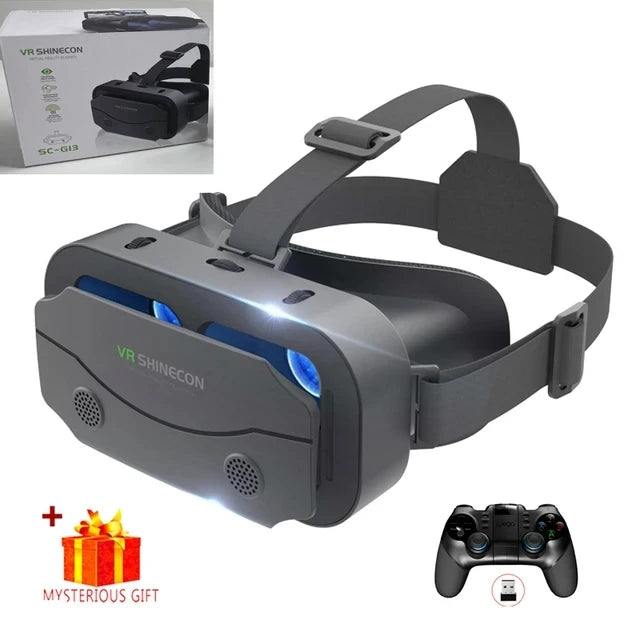 Vr Brille Virtual-Reality-Headset Viar-Geräte Helm 3D-Objektive Smart-Brille für Smartphones Handy Handy Gogle Spiel Zubehör