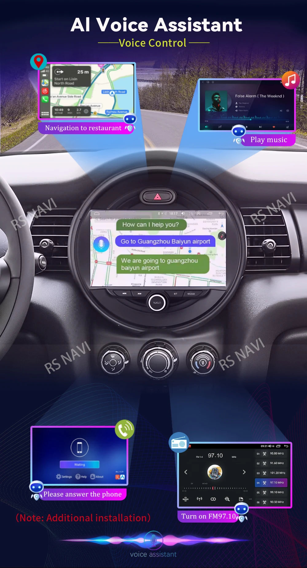 Android 15 Carplay Auto Auto Radio Für BMW MINI COOPER F54 F55 F56 F60 2014-2019 Navigation GPS multimedia-Player 2DIN DVD Stereo