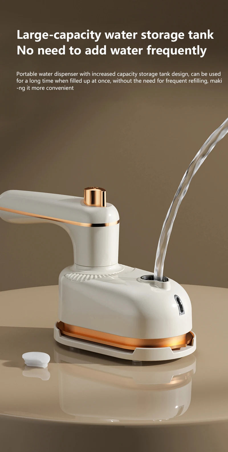 Xiaomi faltbarer Hand-Kleidungsdampfer, auslaufsicher, Dual-Trocken-/Nassdampf, 10 Sekunden, schneller Faltenentferner, Mini-Bügeleisen für Reisen und Zuhause