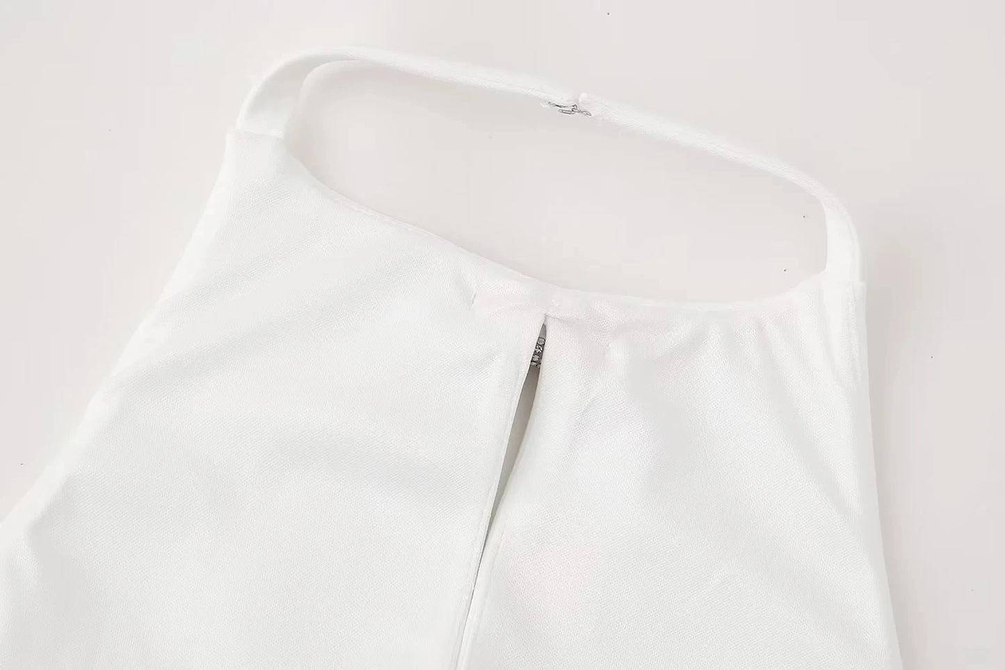 Sommer Top Weibliche Schmuck Bogen Dekoration Hängenden Hals Kragen Ärmelloses Top 2025, frauen Hübsche Sling Top