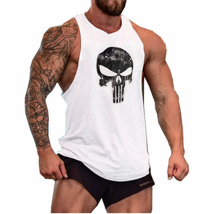 Gym T-Shirts Hosenträger Mann Stringer Fitness Shirt Bodybuilding Shirt Herren Top für Fitness Westen Herren Weste Ärmelloses Sweatshirt