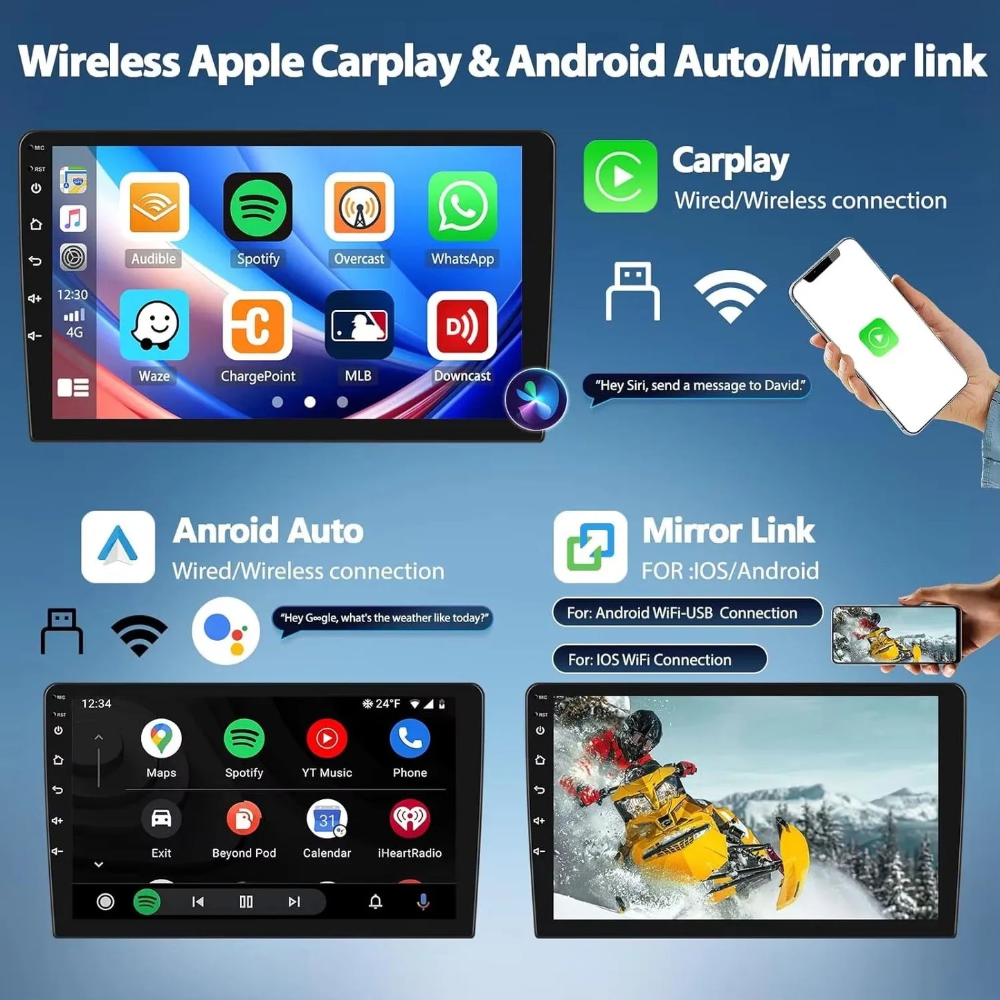 Android 15 Carplay Auto Auto Radio Für BMW MINI COOPER F54 F55 F56 F60 2014-2019 Navigation GPS multimedia-Player 2DIN DVD Stereo