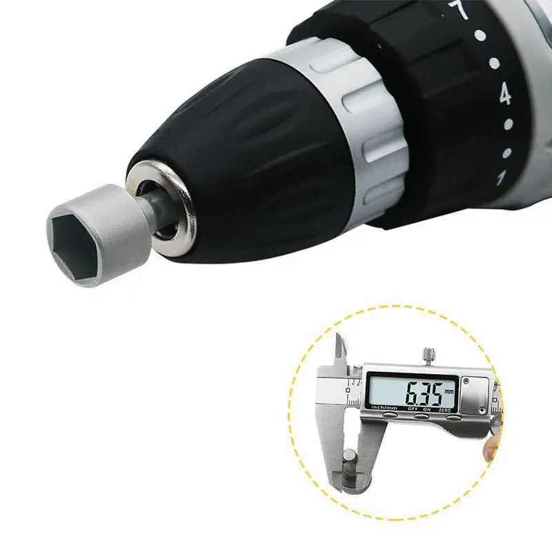 9 teile/satz 5mm-13mm Hex Buchsen Hülse Düsen Mutter Fahrer Set Schraubendreher-set Schroevendraaier Set Bits Sets werkzeuge Steckschlüssel