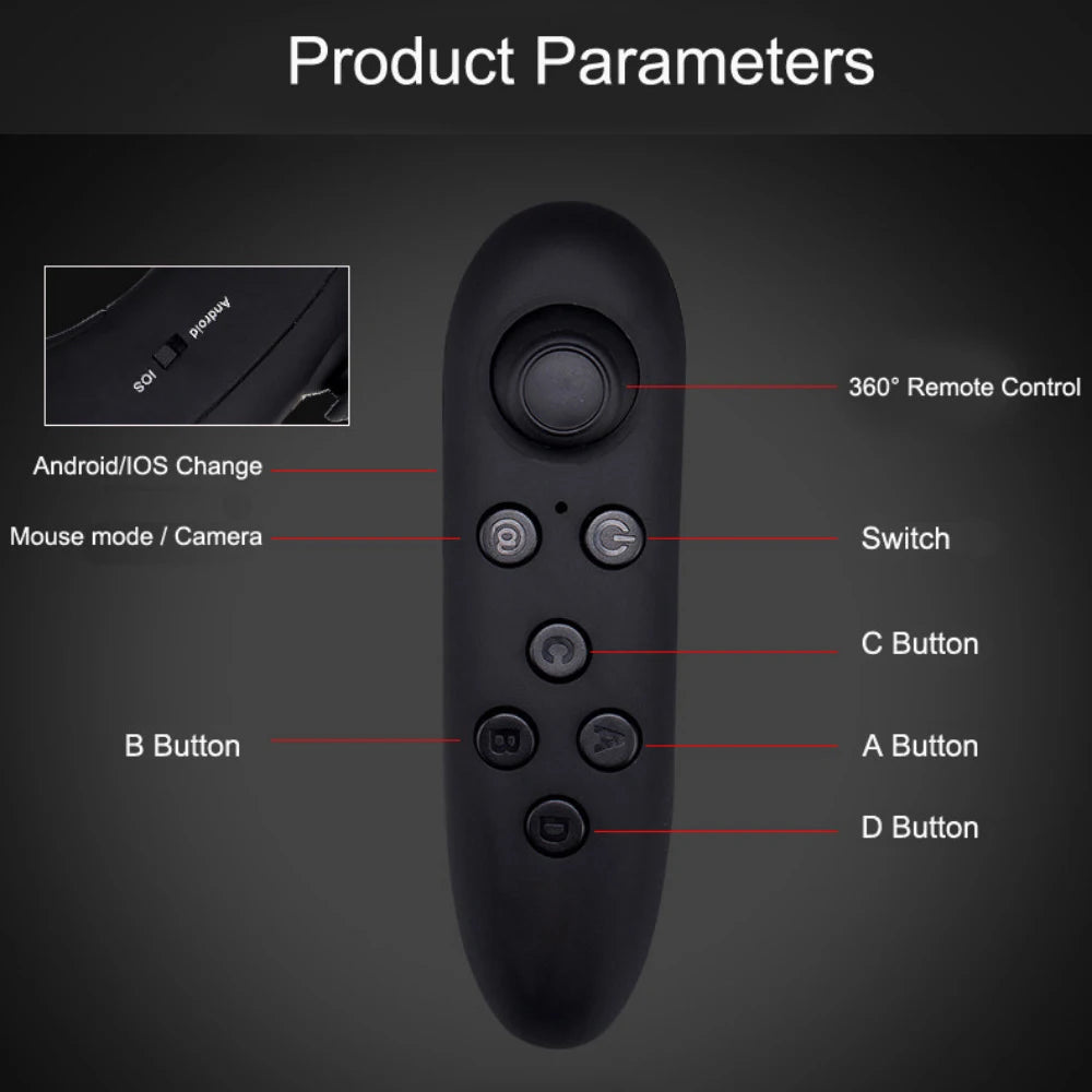 Vr Brille Virtual-Reality-Headset Viar-Geräte Helm 3D-Objektive Smart-Brille für Smartphones Handy Handy Gogle Spiel Zubehör