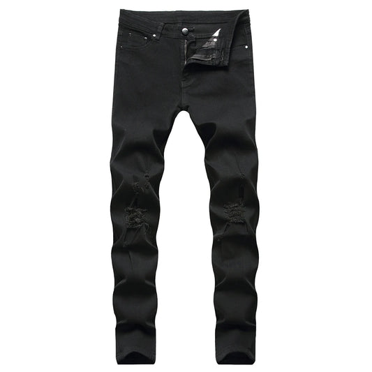 Jeans Für Männer Mode Zerrissene Biker Skinny Jeans männer kleidung Denim Hosen High Street Slim Jogging jean Hosen homme