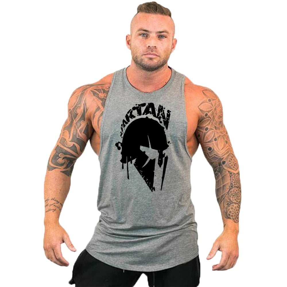 Sport kleidung für Männer Unterhemd ärmellose Sweatshirt Kleidung Stringer Marke Fitness Shirt Trainings weste Sportswear Top Unterhemden