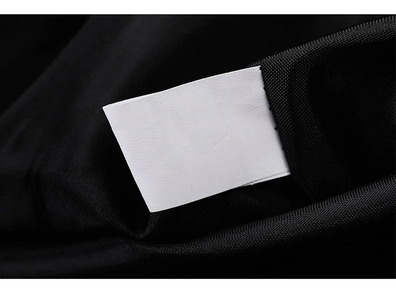 Reflektierende Gestreifte Jacke 2023 Männer Hip Hop Streetwear Mantel Zipper Up Jacke Windjacke Harajuku Dünne Mäntel Sport Schwarz Blau