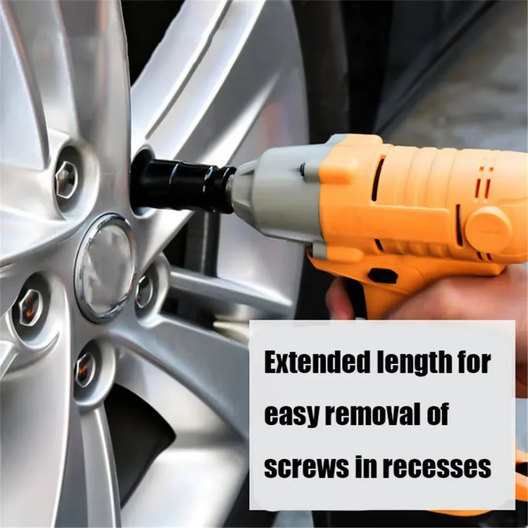 10-teiliges Steckschlüsselsatz, universelles pneumatisches Wartungswerkzeug mit tiefem Schlitz, Schraubenschlüsselsatz für mechanische Reparaturen von Automobilgeräten