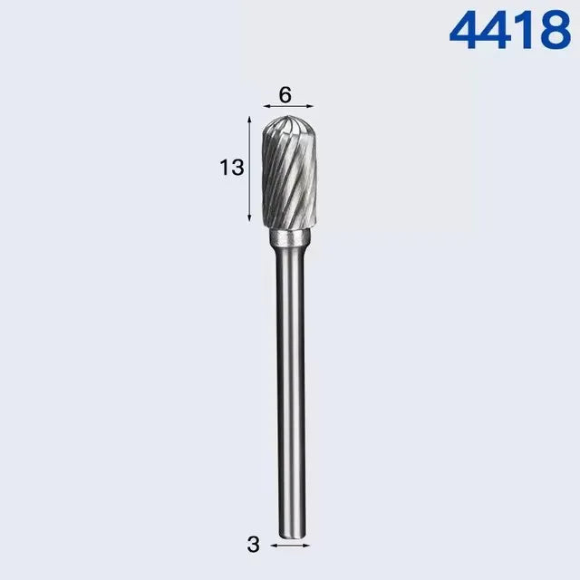LIDIAO Titanbeschichtung, Rotationsgrate, Rotationsfeile, Sechskantschaft, Schleifwerkzeuge, Gravur, Schleifen, Polieren, Bit für Metall, Holz