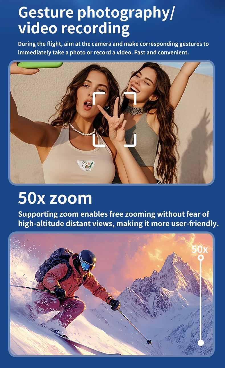 Xiaomi Gt3 Max Drohne 8k HD Luftaufnahmen, großer Bildschirm, optischer Fluss, Positionierung, bürstenlos, intelligente Hindernisvermeidung