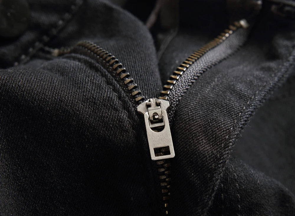 Jeans Für Männer Mode Zerrissene Biker Skinny Jeans männer kleidung Denim Hosen High Street Slim Jogging jean Hosen homme