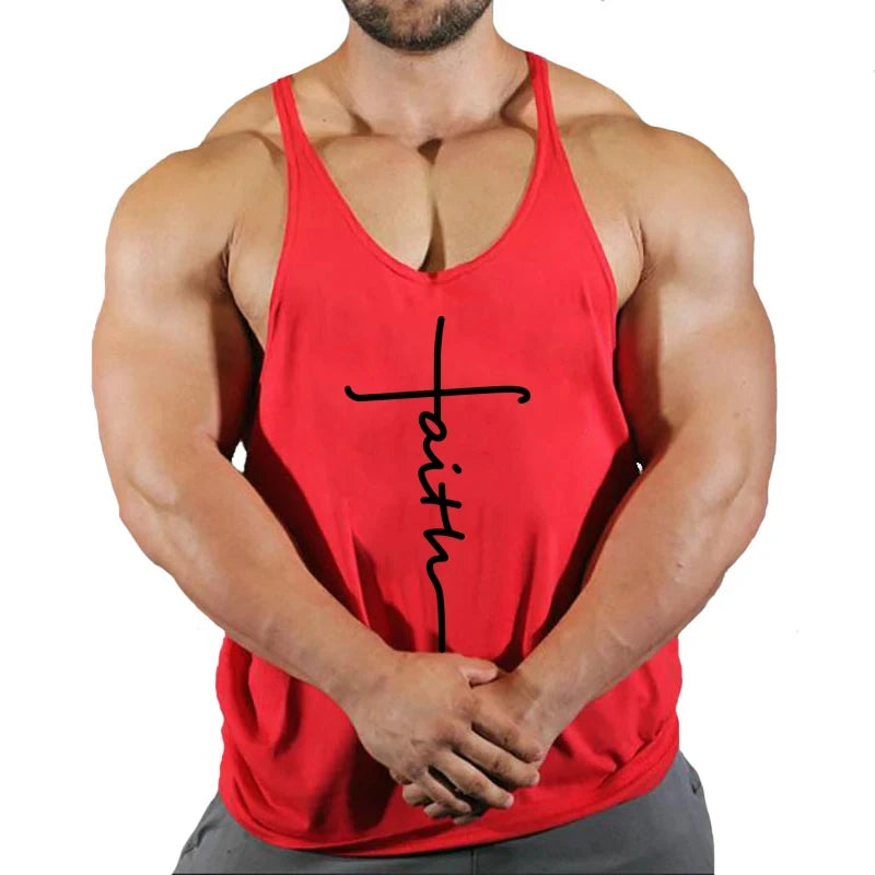 Gym Top Männer T-shirts Fitness Mann Kleidung Muskel Bodybuilding Hemd Singlet Stringer Kleidung Weste männer Singuletts Westen Tops