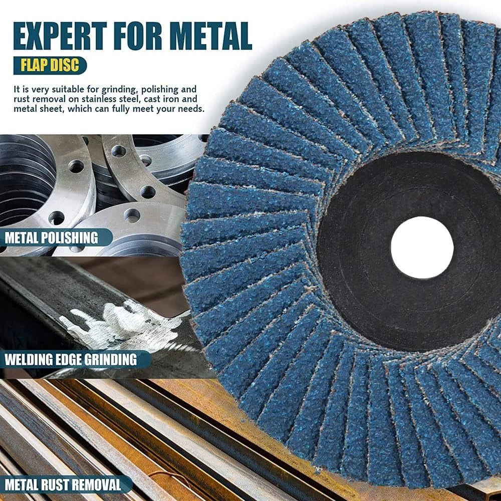 5/10 stücke 75mm 3 zoll Mini Harz Trennscheibe Flap Disc Zirkonia Schleifen Rad Rund Harz Trennscheibe für Winkel Grinder Werkzeug