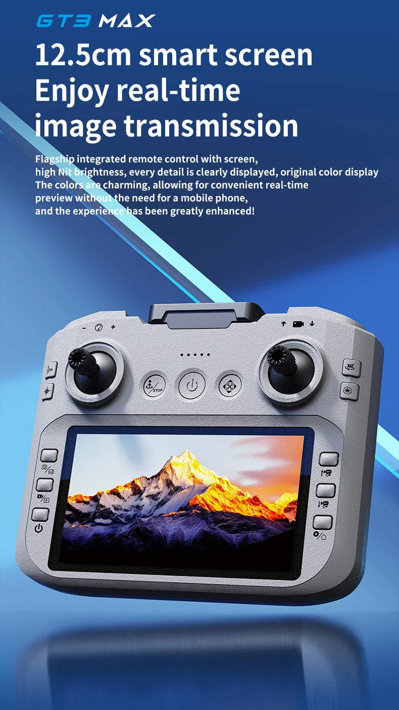 Xiaomi Gt3 Max Drohne 8k HD Luftaufnahmen, großer Bildschirm, optischer Fluss, Positionierung, bürstenlos, intelligente Hindernisvermeidung