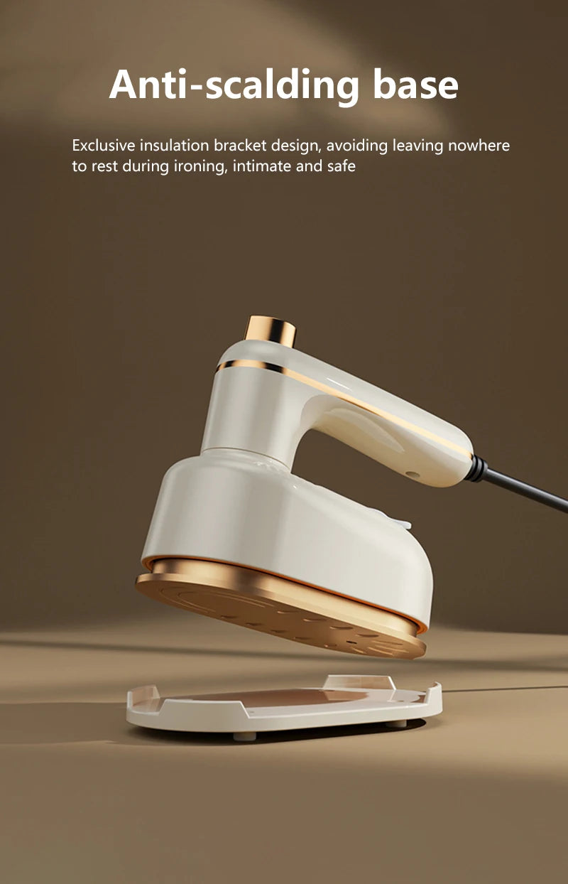 Xiaomi faltbarer Hand-Kleidungsdampfer, auslaufsicher, Dual-Trocken-/Nassdampf, 10 Sekunden, schneller Faltenentferner, Mini-Bügeleisen für Reisen und Zuhause