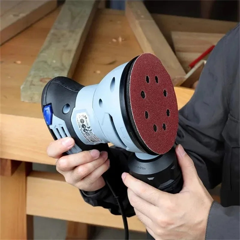 8 Loch 125 mm Schleifpapier Holzbearbeitung Metall Schleifscheibe Schleifpolierwerkzeug 40/1000/2000 Körnung Schleifscheiben Dremel Zubehör