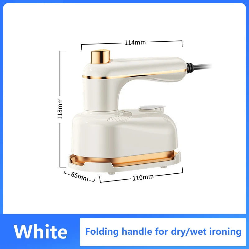 Xiaomi faltbarer Hand-Kleidungsdampfer, auslaufsicher, Dual-Trocken-/Nassdampf, 10 Sekunden, schneller Faltenentferner, Mini-Bügeleisen für Reisen und Zuhause