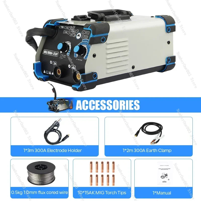 Schweißgerät, Synergie-Schweißgerät, gaslos, 3-in-1,