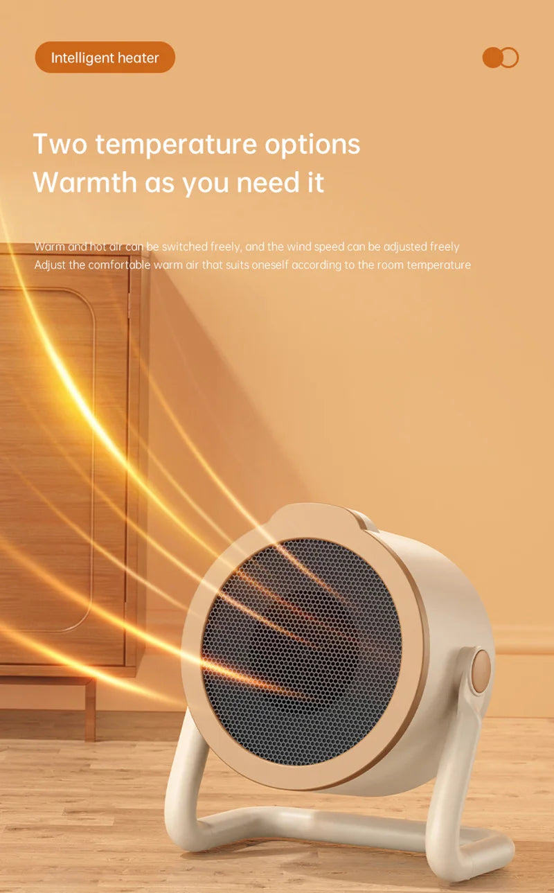 Xiaomi 1000W Tragbare Desktop Elektrische Heizung Warme Luft Gebläse Heizung Keramik Raum Heizung Mit Spitze Über Schutz Für den Heimgebrauch