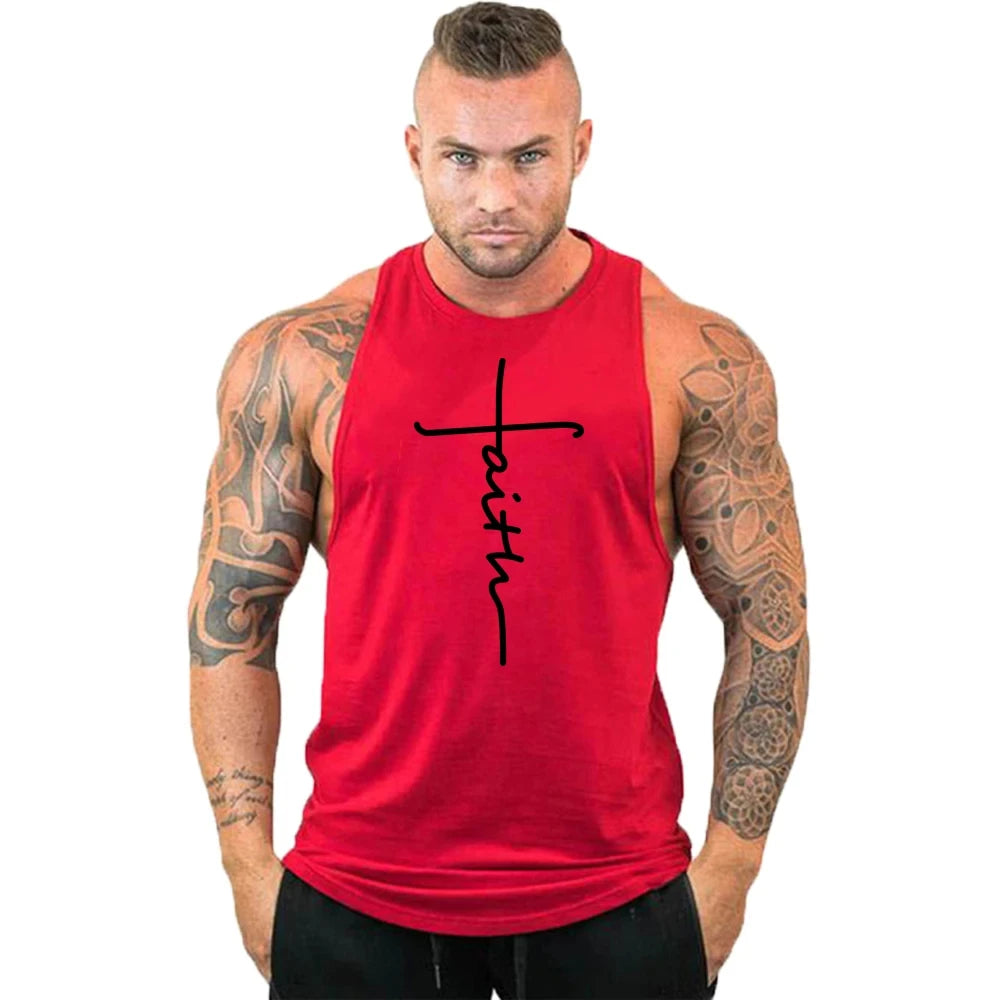Sport kleidung für Männer Unterhemd ärmellose Sweatshirt Kleidung Stringer Marke Fitness Shirt Trainings weste Sportswear Top Unterhemden