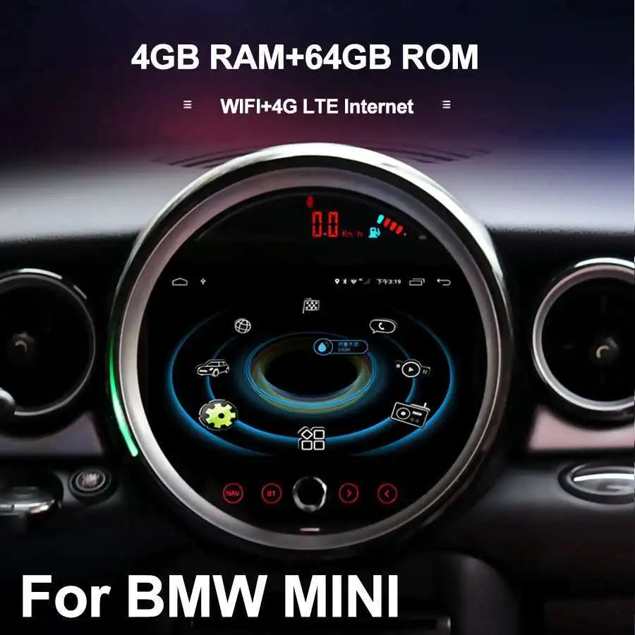 7 "/9" Radio Auto Multimedia-Player Für BMW Countryman Mini R60 2014 Auto Android 13 BMW Mini Cooper GPS Video Recoder Navigation