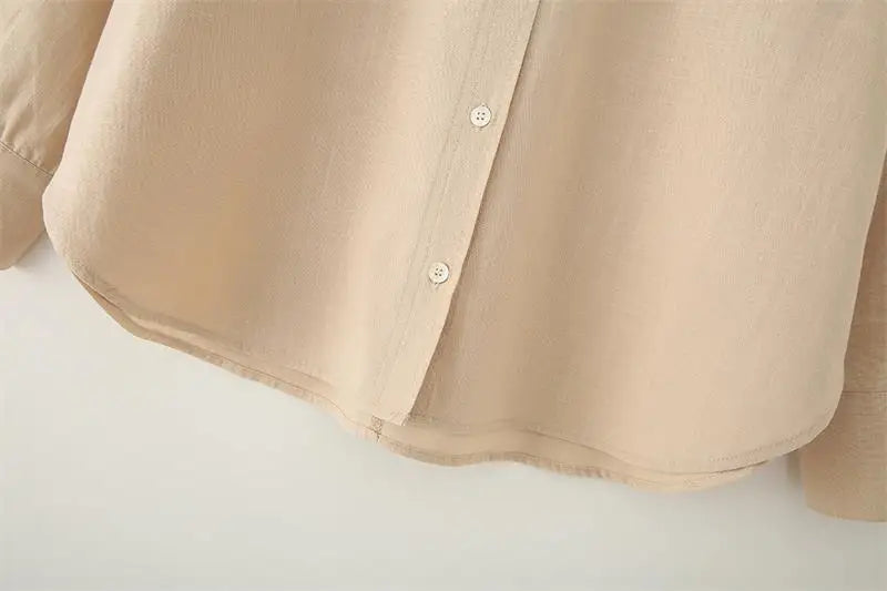 Hemden Frühling frauen 2025, Neue Chic Lose Elegante Büro Blusen Mode Bequeme Lange Ärmeln Straße Jugend Hemd Tops