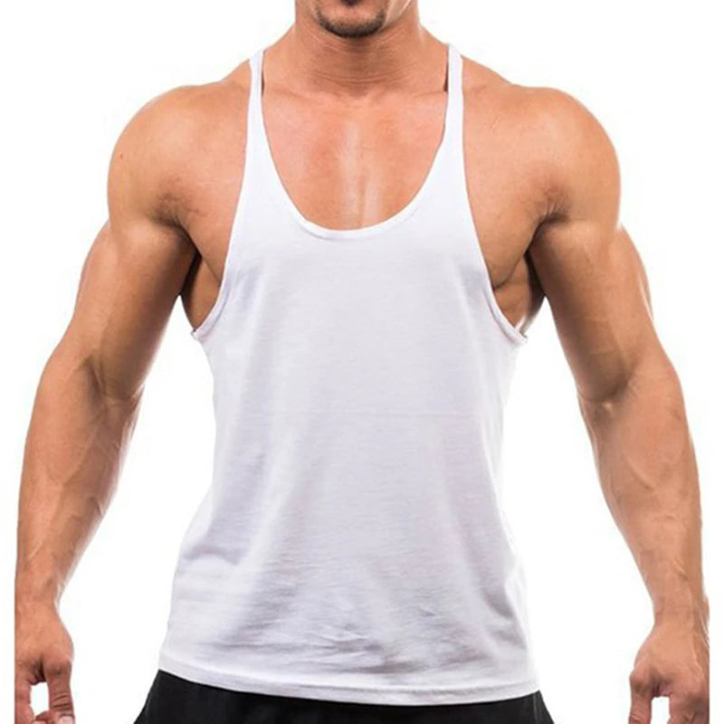 Neue Stil Jogger Gym Singlet Training Bodybuilding Tank Top Weste Hemd Ärmelloses Fitness Baumwolle Hemd Für Männer