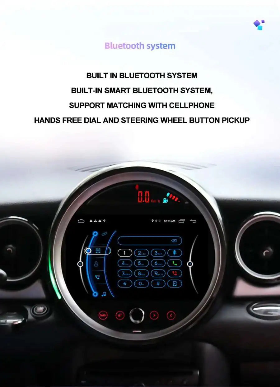 7 "/9" Radio Auto Multimedia-Player Für BMW Countryman Mini R60 2014 Auto Android 13 BMW Mini Cooper GPS Video Recoder Navigation