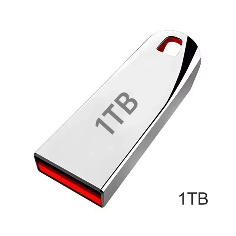 2 TB USB 3.0-Flash-Laufwerke, Hochgeschwindigkeits-Metall-Stick, 1 TB, 512 GB, 256 GB, tragbares USB-Laufwerk, wasserdichte Memoria-USB-Flash-Disk ﻿