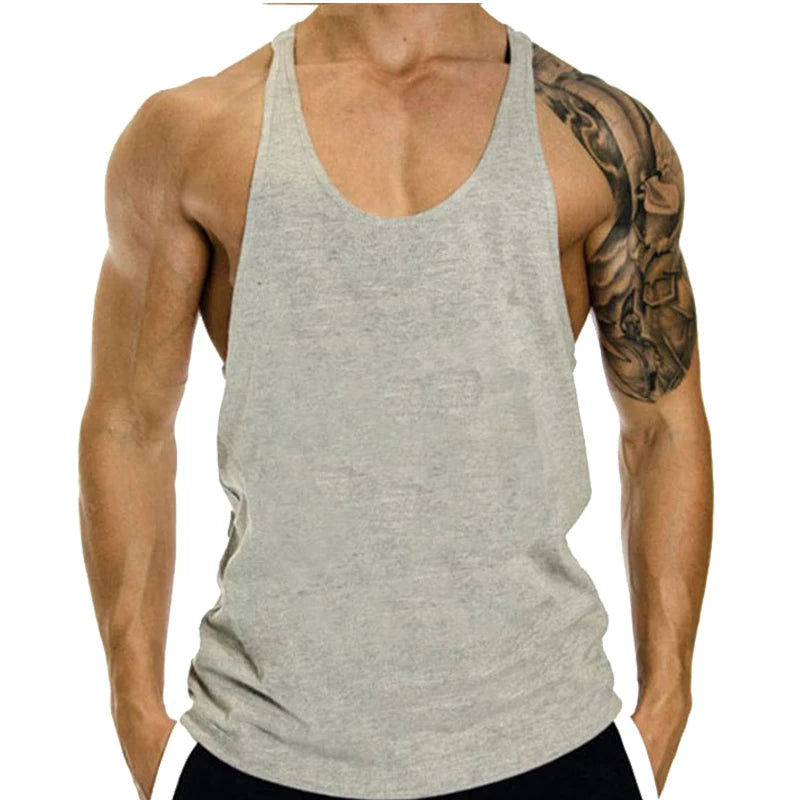 Fitness Kleidung Gym T-shirts Hosenträger Mann Gym Top Männer Ärmelloses Sweatshirt männer Kleidung Stringer Westen Bodybuilding Shirt