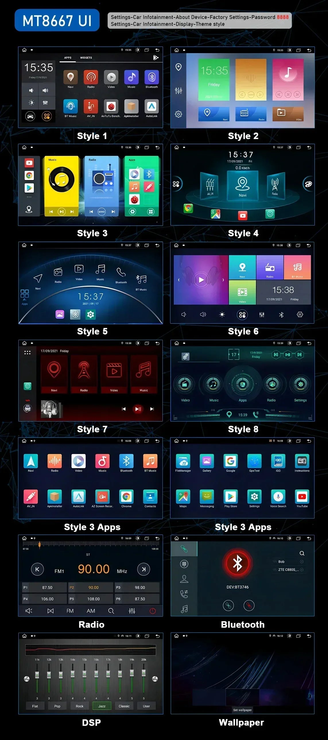 CHSTEK Autoradio für BMW Mini Cooper S Clubman R55 Clubvan R56 Cabrio R57 Coupe R58 R59 Multimedia Bluetooth Android Player GPS