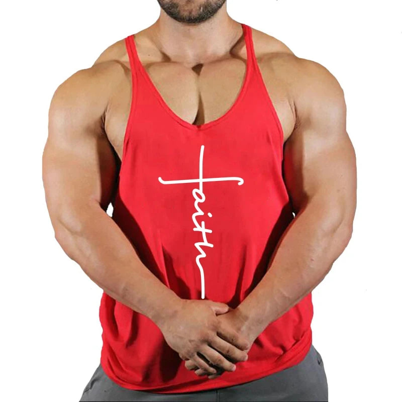 Gym Top Männer T-shirts Fitness Mann Kleidung Muskel Bodybuilding Hemd Singlet Stringer Kleidung Weste männer Singuletts Westen Tops